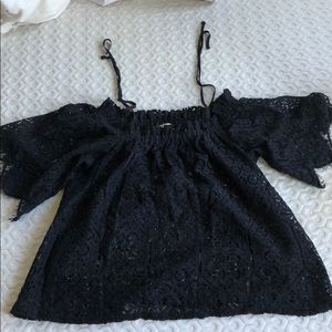 H&M lace blouse size 4